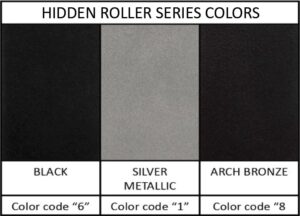 Powder Coat Color Options