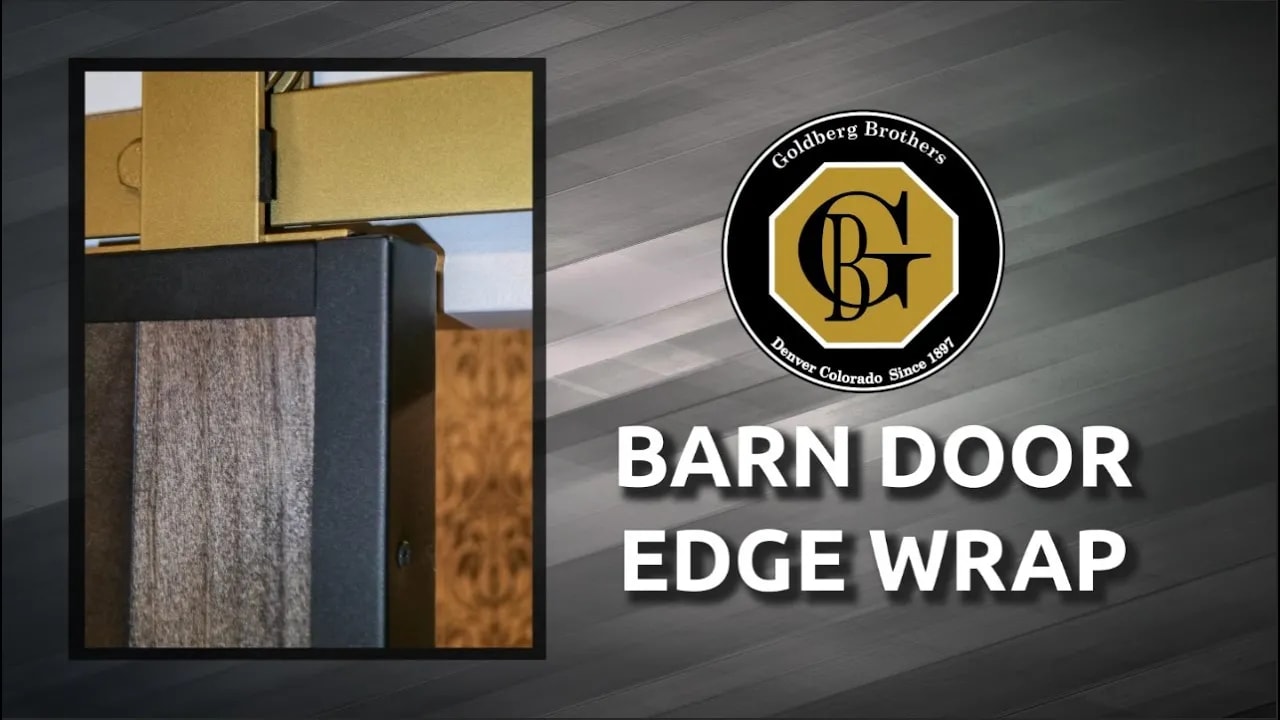 Barn Door Edge Wrap